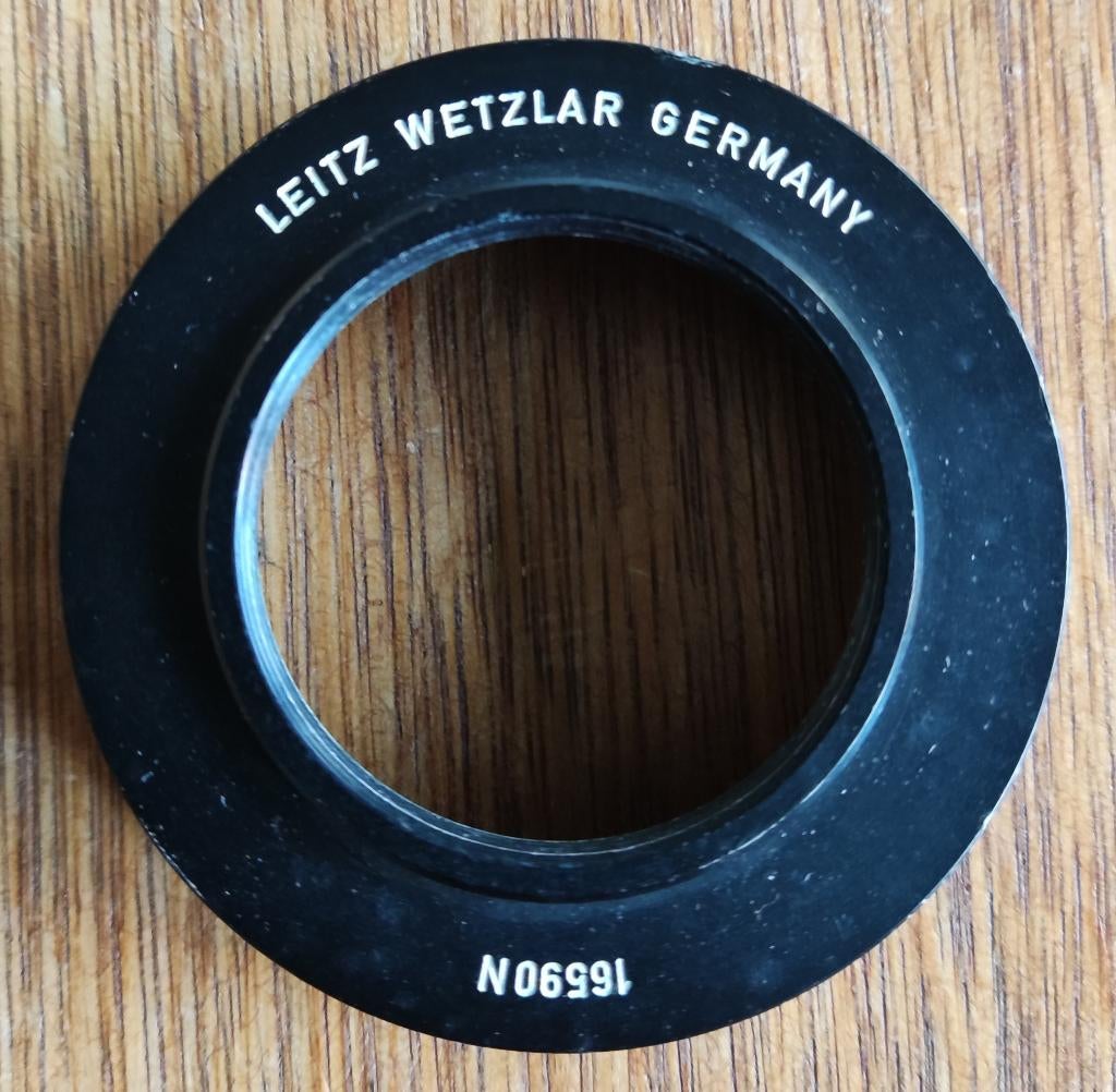 Lensadapterring 16590N voor Leitz/Leica apparatuur, Ophalen of Verzenden