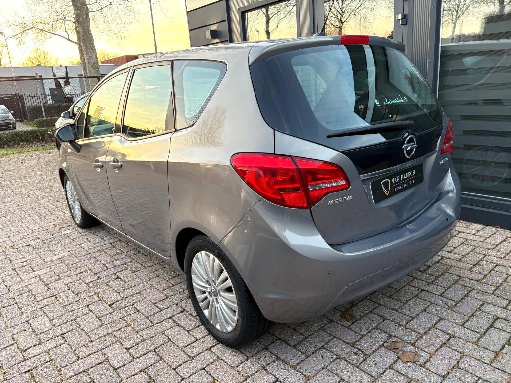 Opel Meriva 1.4 Turbo Business+ | Airco Pdc Lm-velgen | 2011, Ophalen, Bruin, Handgeschakeld, 1364 cc