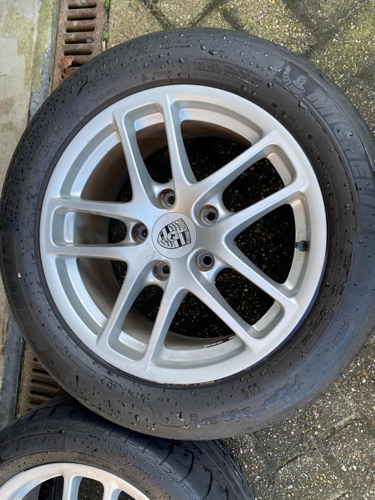 Originele Porsche Boxster / Cayman 17 inch Velgen, Auto-onderdelen, Ophalen, Gebruikt, Velg(en), 17 inch