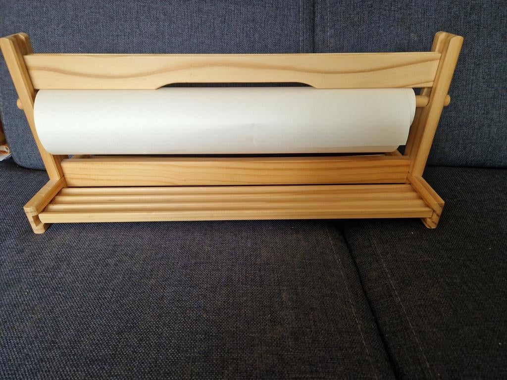 Tekenrolhouder met grote tekenrol, Ophalen of Verzenden