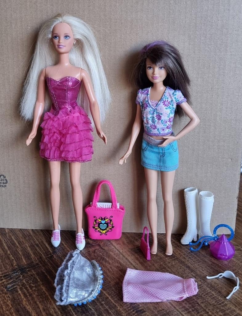 Teen Skipper en een Skipper Barbie, Verzamelen, Poppen, Ophalen of Verzenden, Pop