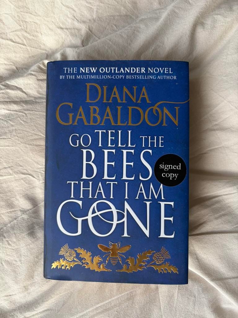 Gesigneerde versie van Outlander boek, Boeken, Ophalen of Verzenden, Nieuw, Fictie