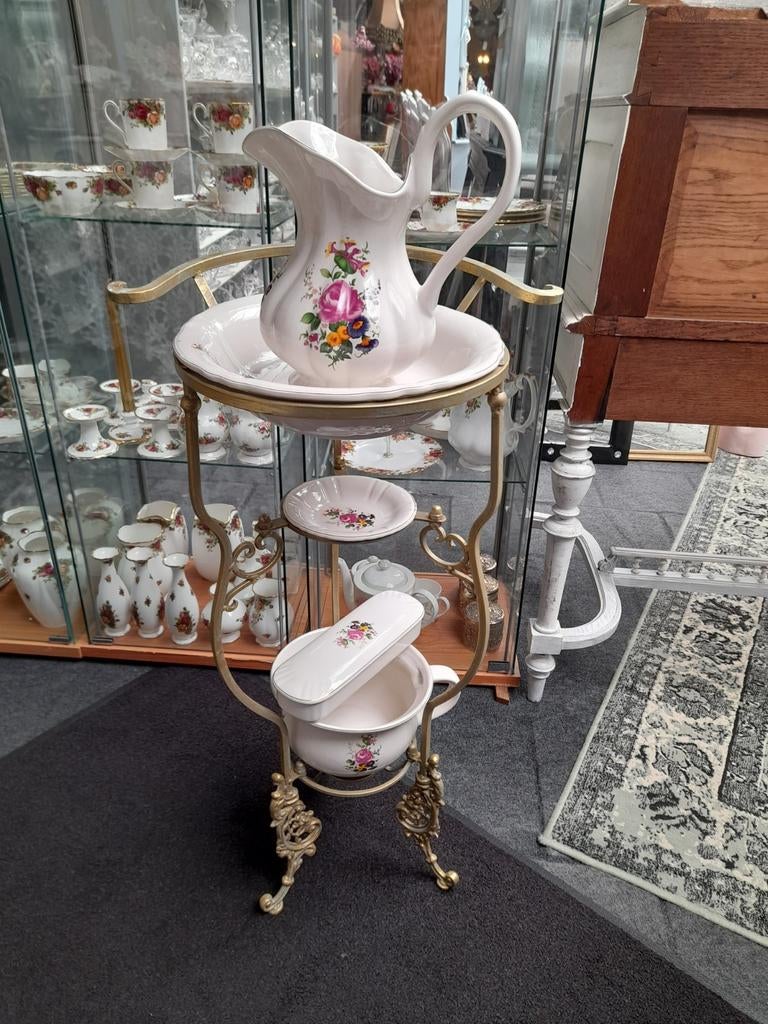 Mooi lampet set geheel compleet met standaard, Ophalen of Verzenden, Zo goed als nieuw