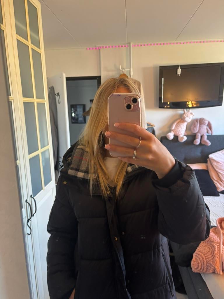 Burberry jas, Kleding | Heren, Ophalen of Verzenden, Zo goed als nieuw, Maat 48/50 (M), Zwart