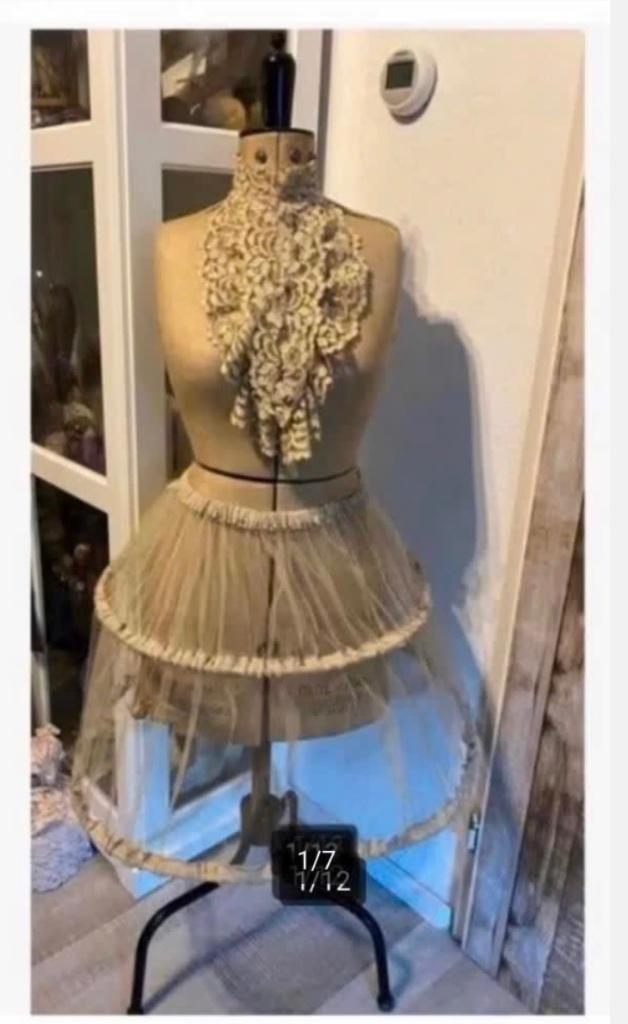 Antieke Paspop Brits, Chil Daw Pioneer, 150 cm verstelbaar, Antiek en Kunst, Ophalen of Verzenden