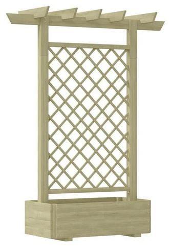 Tuinpergola pergola plantenbak 162x56x204 cm GRATIS BEZORGD!, Verzenden, Nieuw, Nvt, Nvt