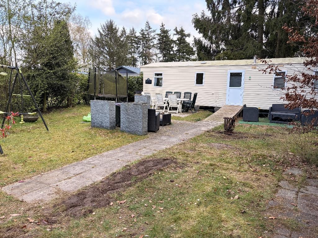 Grote luxe stacaravan Horizon 321  5 camping Flaasbloem NB, Meer dan 6