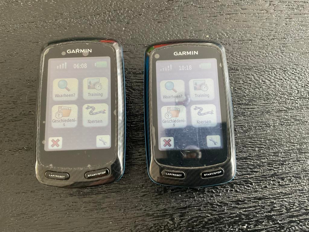 2x garmin edge 800, Ophalen, Gebruikt