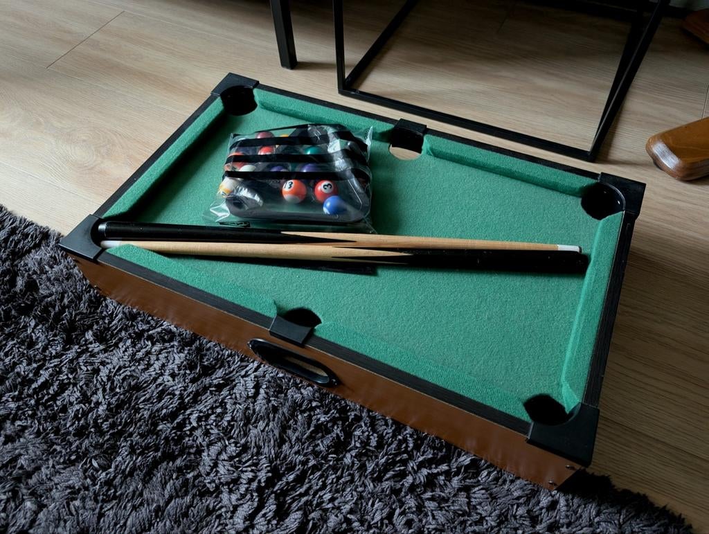 Pooltafel tafelmodel zgan poolen tafel, Kinderen en Baby's, Ophalen of Verzenden, Zo goed als nieuw