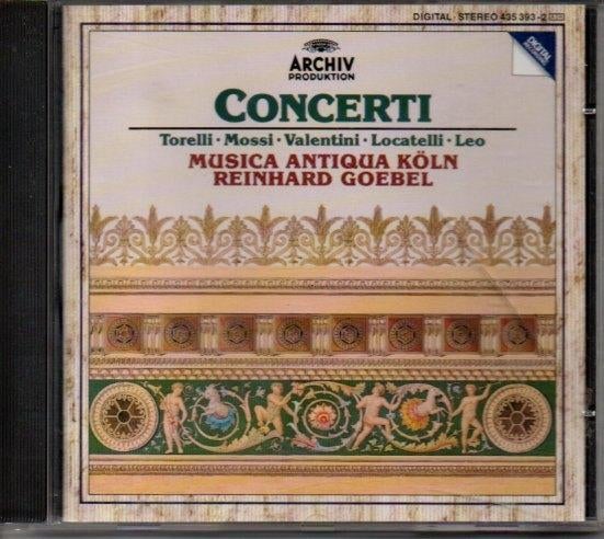 Torelli, Mossi, Valentini, Leo, Locatelli: Concerti / Goebel, Ophalen of Verzenden, Barok, Zo goed als nieuw, Orkest of Ballet