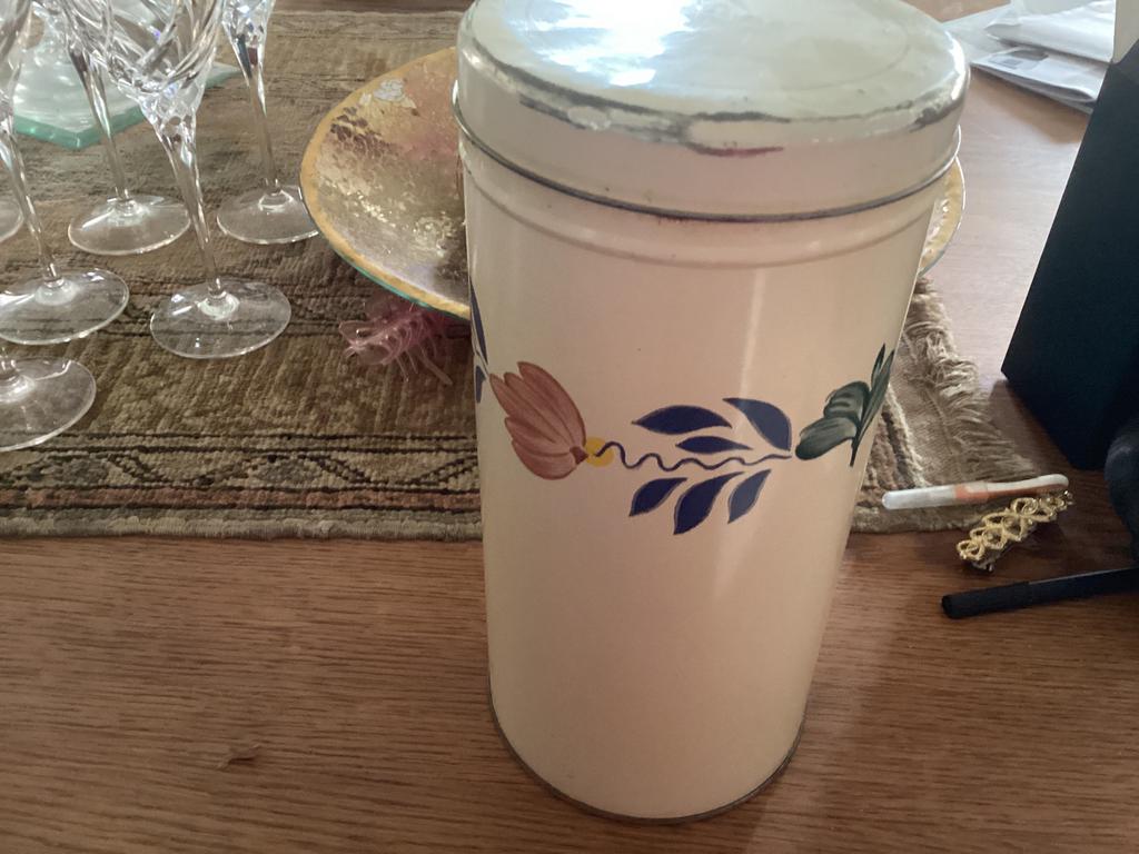 Boerenbont beschuitbus, Ophalen of Verzenden