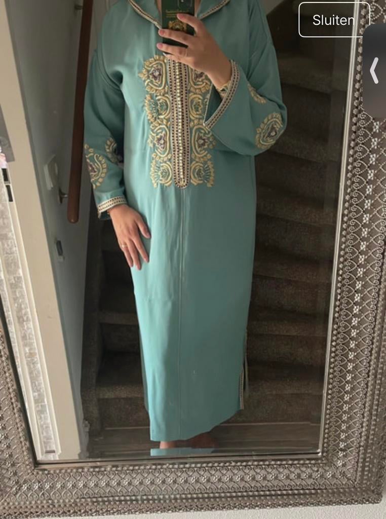 Djeleba marokkaans, Ophalen of Verzenden, Zo goed als nieuw, Maat 38/40 (M), Onder de knie