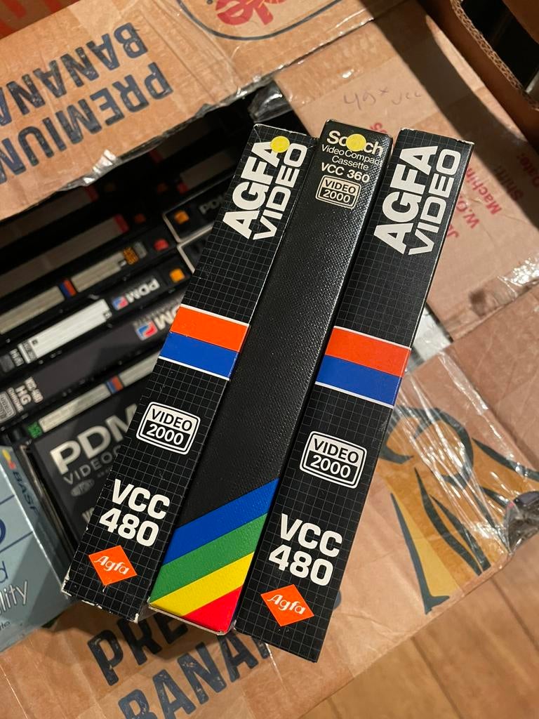 Video 2000 tapes, Audio, Tv en Foto, Videospelers, Ophalen of Verzenden, Gebruikt