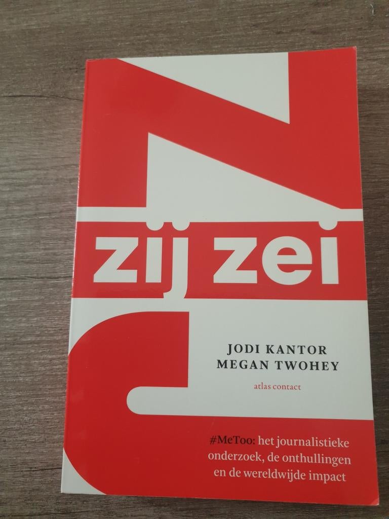 Zij Zei - Jodi Kantor & Megan Twohey #MeToo, Ophalen of Verzenden, Gelezen, Jodi Kantor, Megan Twohey