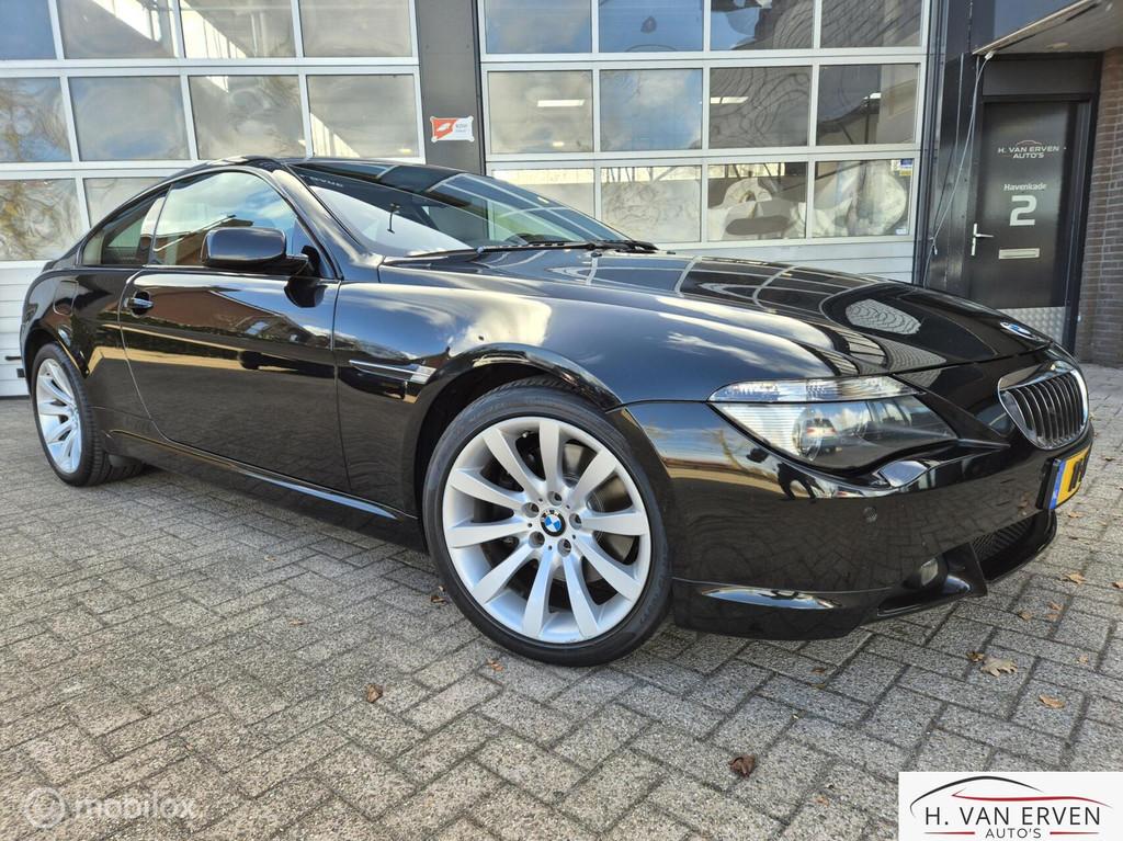 BMW 6-serie 650i High Executive 2E EIGENAAR NAP, Auto's, Automaat, Achterwielaandrijving, 8 cilinders, Lichtsensor