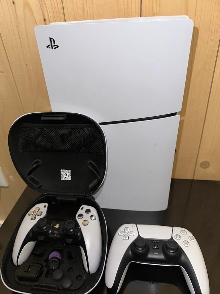 PS5 Digitaal met Edge Controller, Ophalen of Verzenden, Zo goed als nieuw