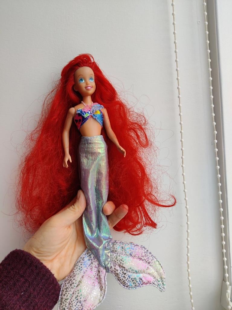 Tyco 1992 Disney Long hair Calypso Ariel Pop, Verzamelen, Speelgoed, Ophalen of Verzenden, Gebruikt