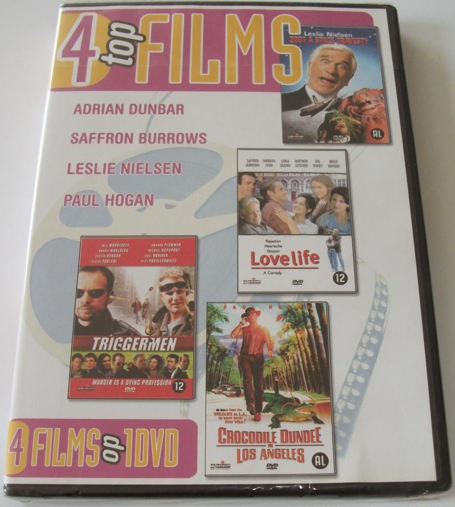 Dvd *** 4 TOP FILMS *** 4-Filmpack *NIEUW*, Alle leeftijden, Ophalen of Verzenden, Nieuw in verpakking, Overige genres