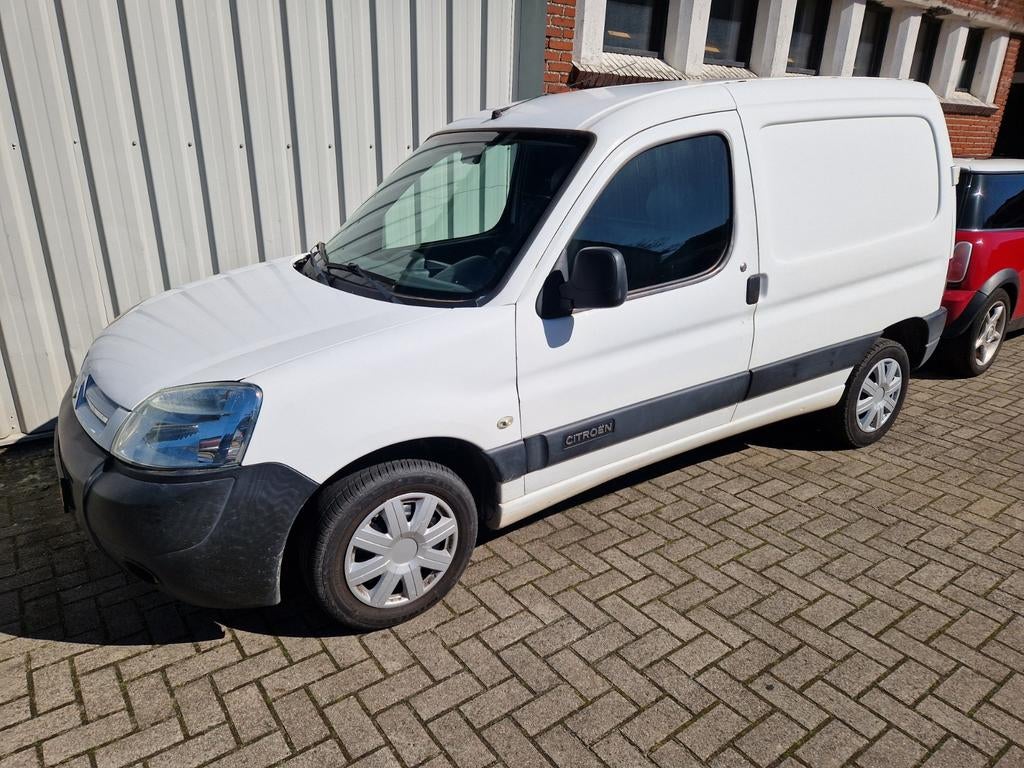 Citroën Berlingo 1.4 Benzine # 133DKM # 2007, 4 cilinders, Citroën, Wit, Bedrijf