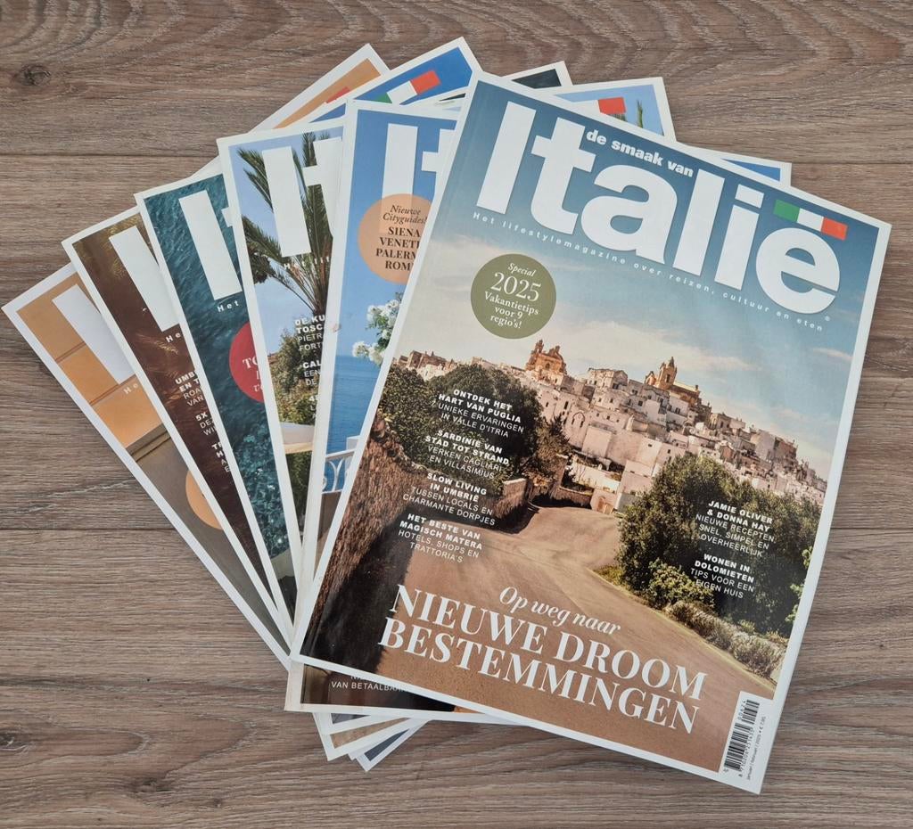 De smaak van Italië '25, Boeken, Tijdschriften en Kranten, Ophalen, Zo goed als nieuw