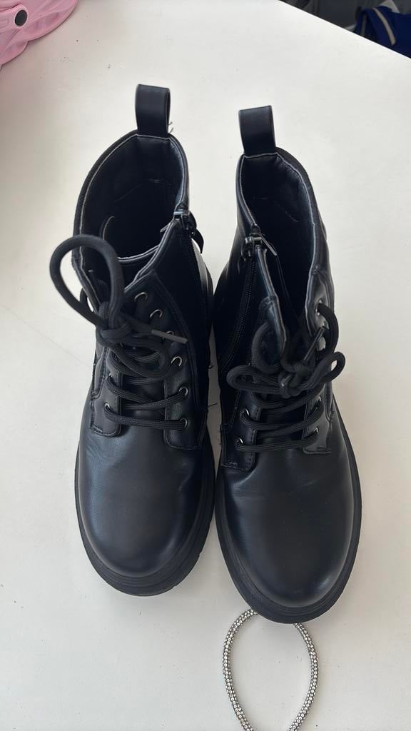 Graceland enkel laarsjes zwart maat 34, Ophalen of Verzenden, Zo goed als nieuw, Meisje, Laarzen