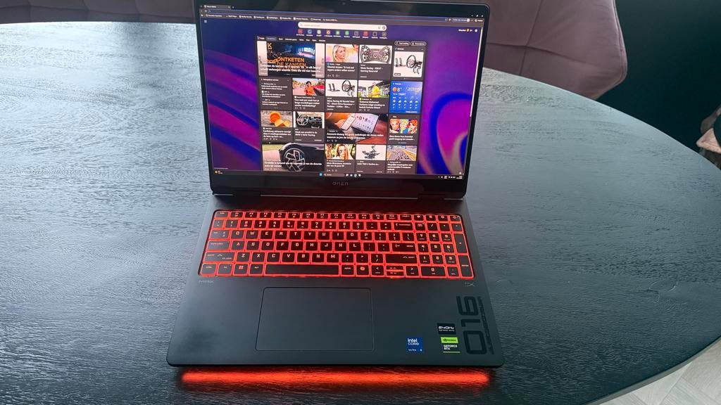 HP OMEN Max OLED 16-ah0992nd Laptop, Computers en Software, Ophalen, Met videokaart, Zo goed als nieuw, Gaming