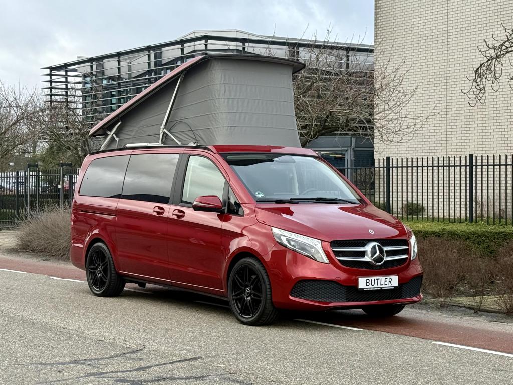 Mercedes-Benz V250 Marco Polo 190 PK 2022 50000KM AUT, Caravans en Kamperen, Campers, Automaat, Koelkast, Mercedes-Benz, Bedrijf