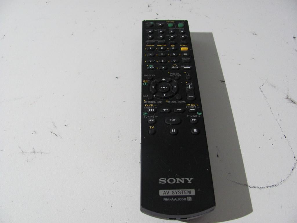 Sony av system rm-aau058 afstandsbediening, Ophalen of Verzenden, Zo goed als nieuw, Origineel, Dvd
