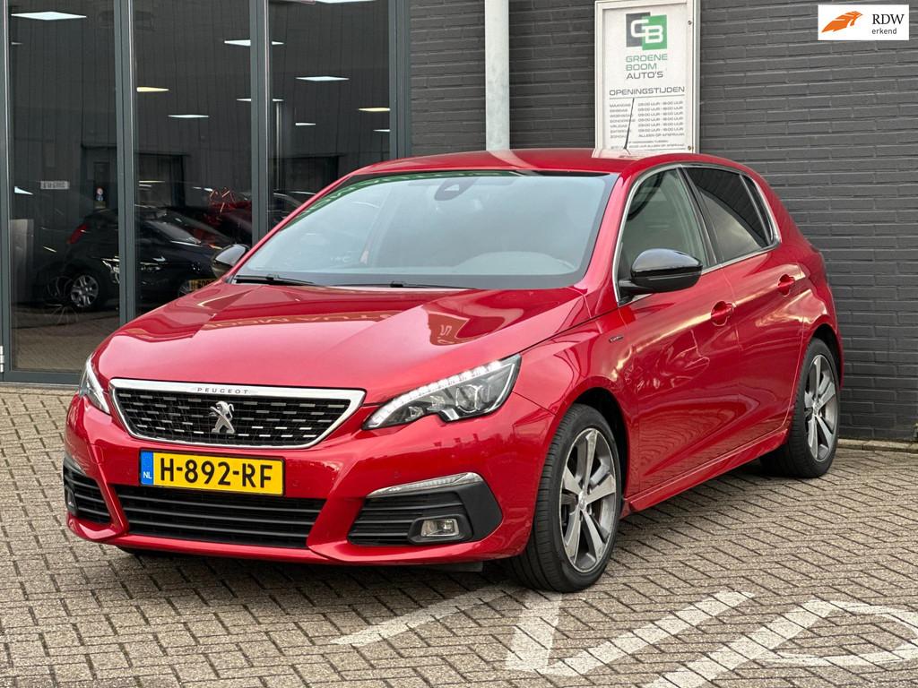 Peugeot 308 1.2 PureTech GT-Line/130 PK/CAMERA/AUTOMAAT/NL-A, Auto's, Peugeot, Gebruikt, Euro 6, Bedrijf, 19 km/l
