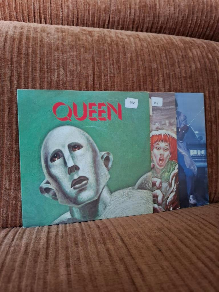 3X 7" Single - Queen, Gebruikt, 7 inch, Single, Ophalen of Verzenden