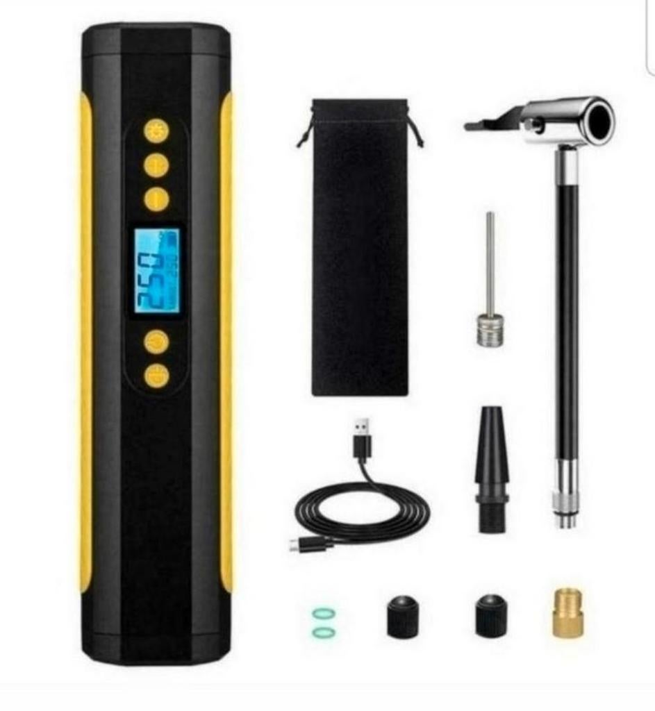 Draadloze luchtpomp voor autobanden €60,00, Ophalen of Verzenden, Nieuw