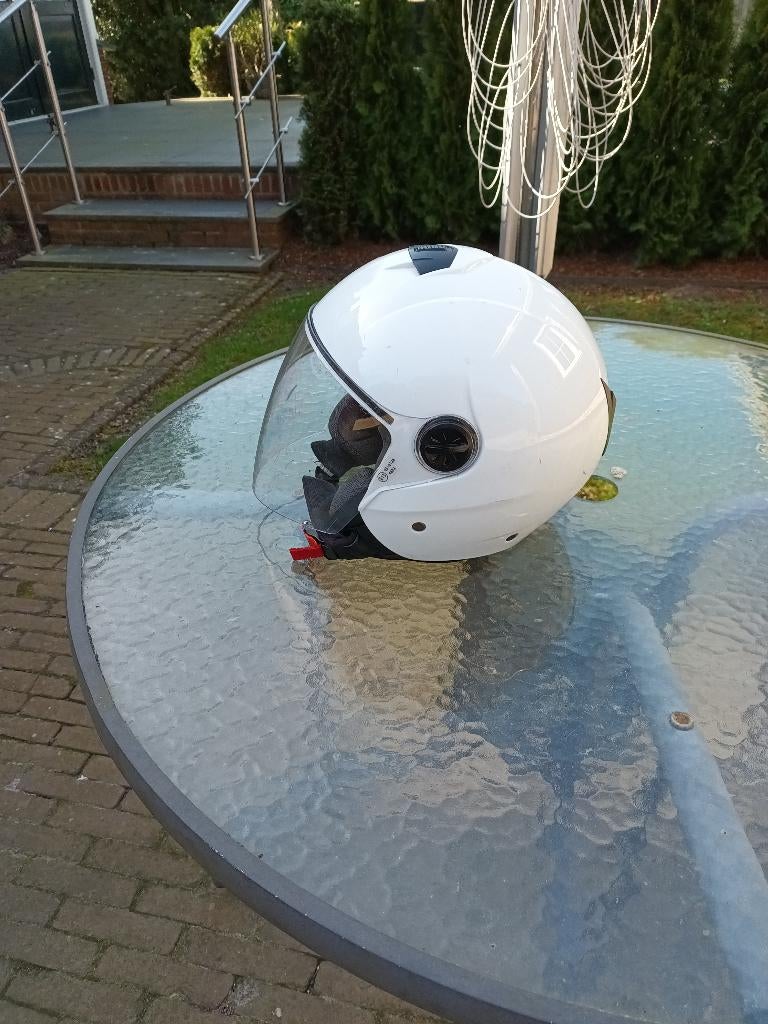 scooter helm, Fietsen en Brommers, Brommerhelmen, Ophalen, Zo goed als nieuw, Medium, VITO