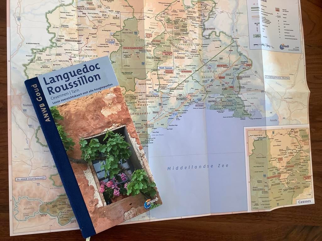 Languedoc-Roussillon Frankrijk 302pg ANWB GOUD reisgids + kt, Boeken, Reisgidsen, Europa, Ophalen of Verzenden, Zo goed als nieuw