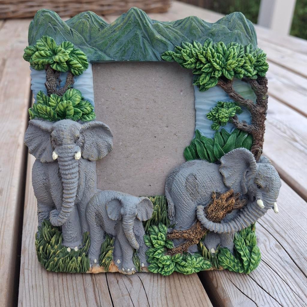 Fotolijstje olifanten ( Beekse Bergen), Ophalen of Verzenden