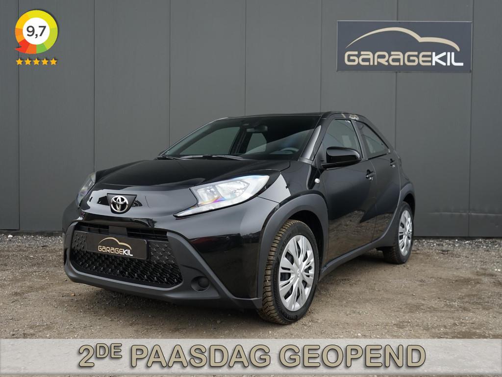 Toyota Aygo X 1.0-l-VVT-i Business Dealeronderh / Smartphone, Stof, Gebruikt, 4 stoelen, Zwart
