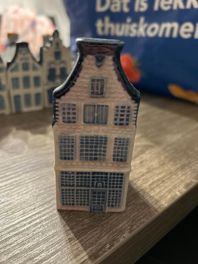 Delfts Blauw KLM Huisje Rynbende Distilleries Holland, Antiek en Kunst, Antiek | Keramiek en Aardewerk, Ophalen of Verzenden