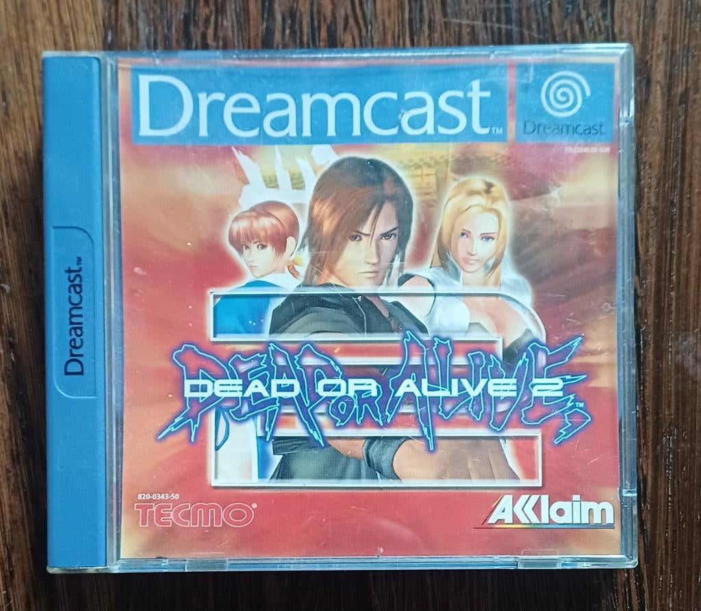 Dead or Alive 2 - Sega Dreamcast (PAL), Gebruikt, Vechten, 2 spelers, Eén computer