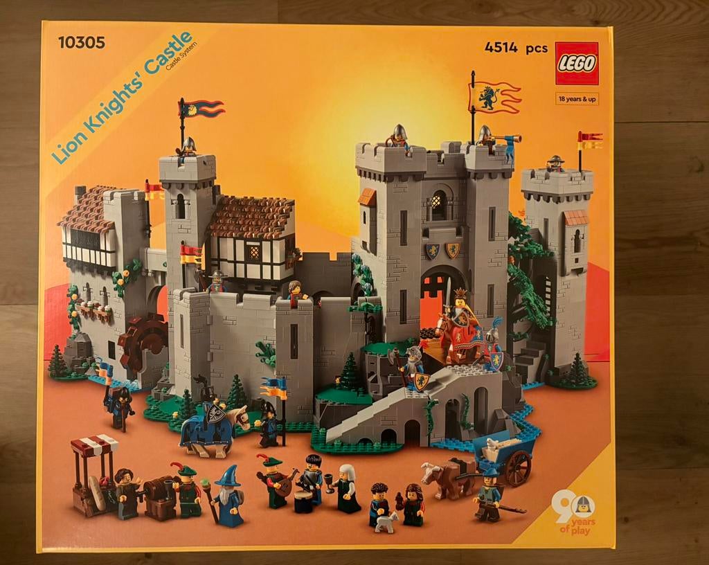 Lego Icons - Leeuwenridders kasteel - Nieuw - 10305, Ophalen, Nieuw, Complete set, Lego