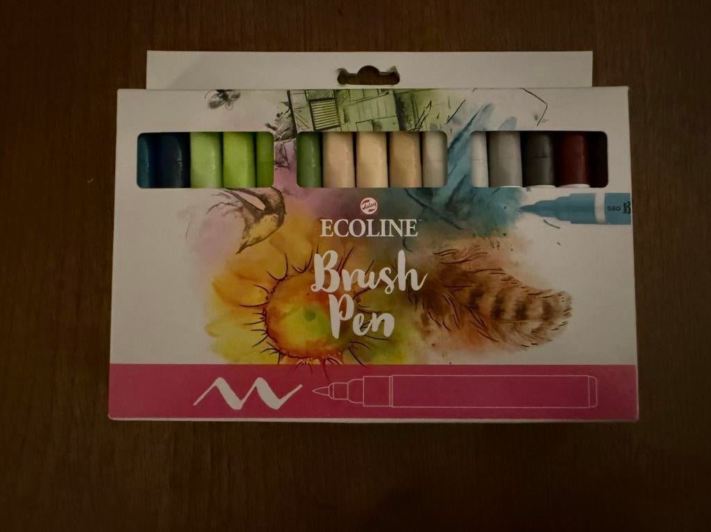 Ecoline brush pen nieuw, Ophalen of Verzenden, Nieuw, Potlood of Stift