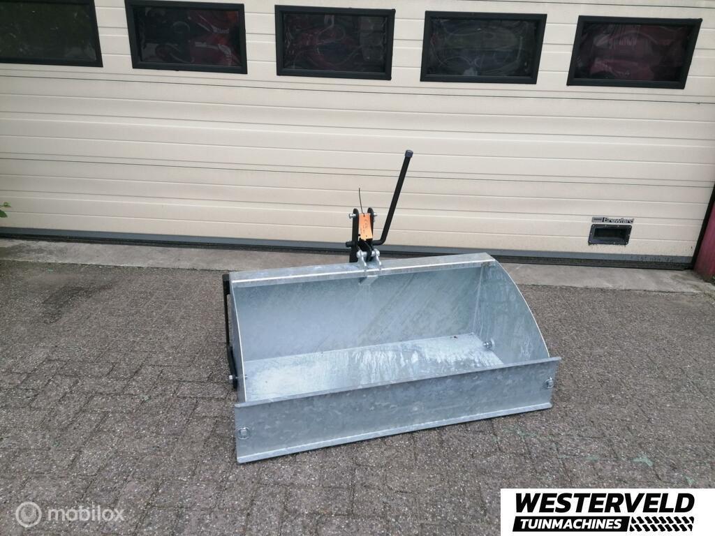 Nieuwe grondbak 120 cm t.b.v. mini tractoren