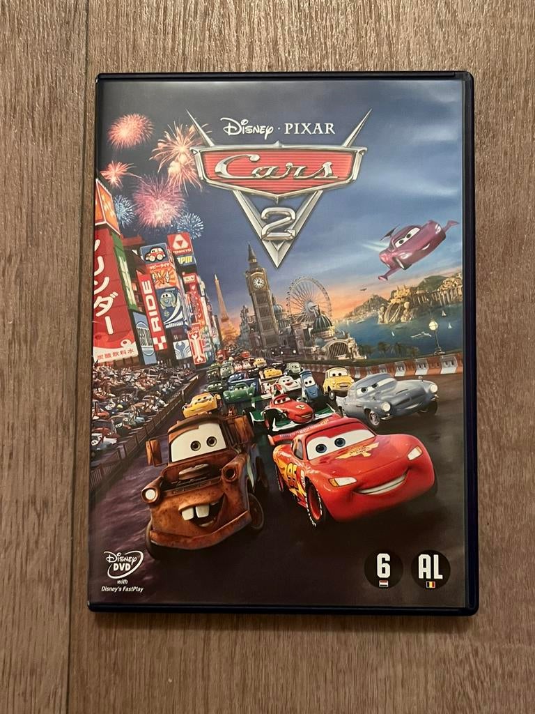 Dvd dinsey cars 2, Cd's en Dvd's, Dvd's | Tekenfilms en Animatie, Alle leeftijden, Ophalen of Verzenden, Zo goed als nieuw, Amerikaans