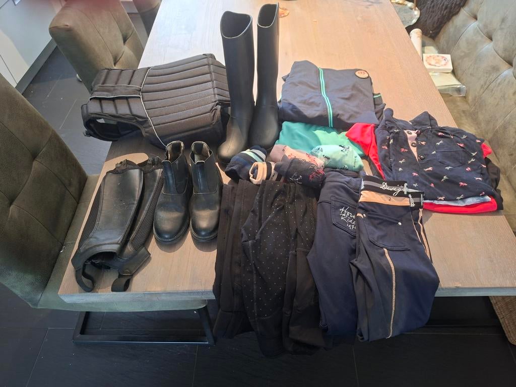 Zeer uitgebreid paardrij kleding pakket!!!, Ophalen, Overige soorten, Schoeisel