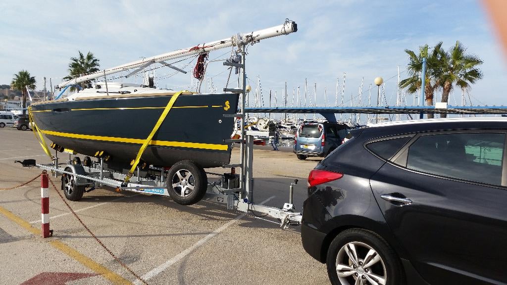 Boottrailer PEGA (2018), Ophalen, Minder dan 1500 kg, 6 tot 9 meter, Overige typen