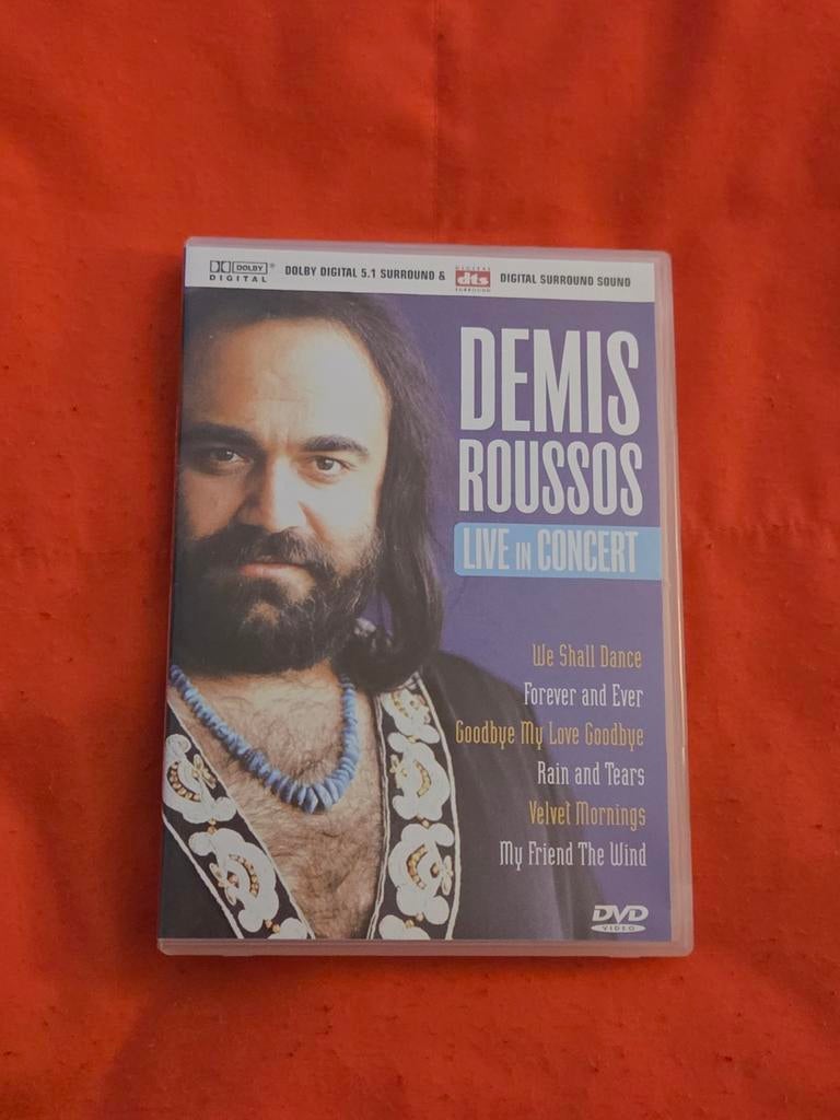 Demis Roussos live in concert , nieuw, Ophalen of Verzenden, Nieuw in verpakking