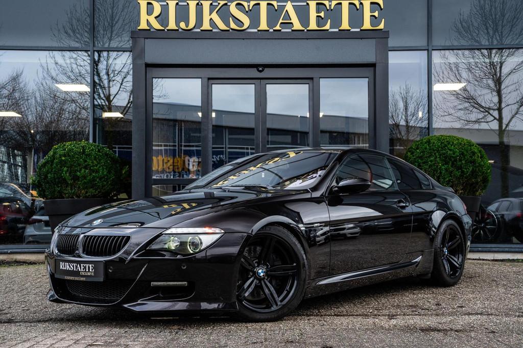 BMW 6-serie 5.0 M6 V10|CARBON DAK|IPE UITLAAT|19'|YOUNGTIMER, Auto's, Automaat, Achterwielaandrijving, Gebruikt, Zwart