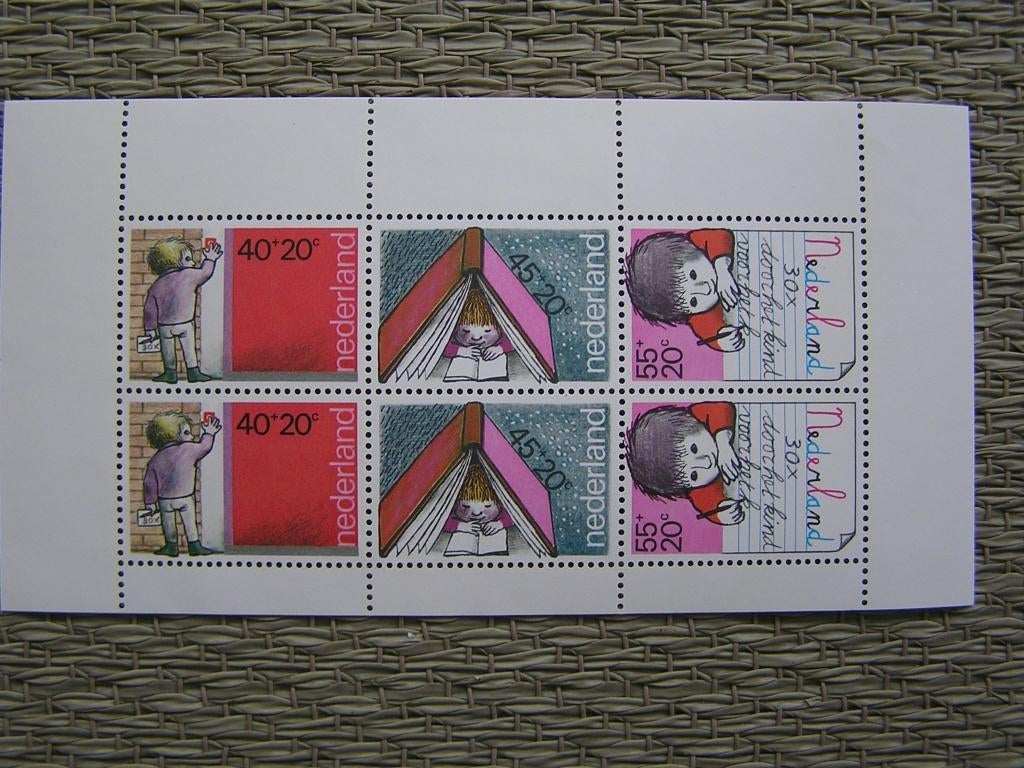 Kinderpostzegels 1978., Postzegels en Munten, Ophalen of Verzenden, Postfris, Overige thema's