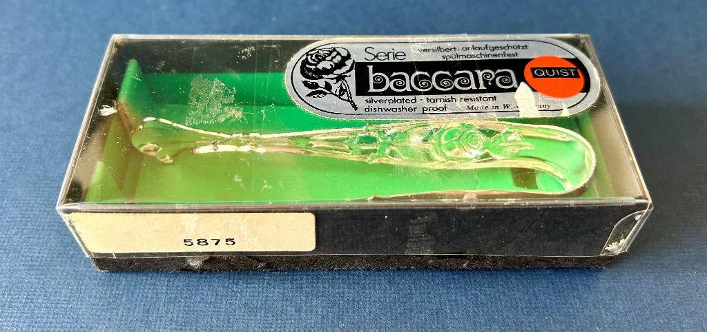 Verzilverd klontjes / suikerklontjestang Serie Baccara Quist, Ophalen of Verzenden