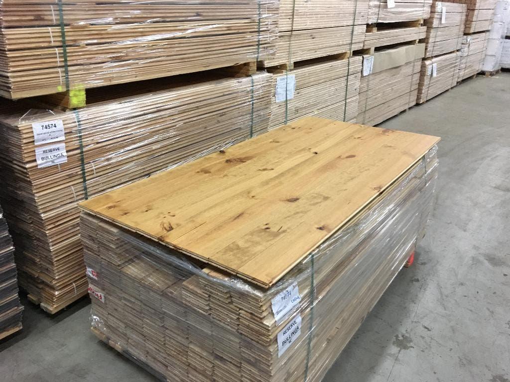 Vloerdelen 20x120 kant en klaar eiken kleur / chene gelakt, Ophalen of Verzenden, Nieuw, 75 m² of meer, Parket