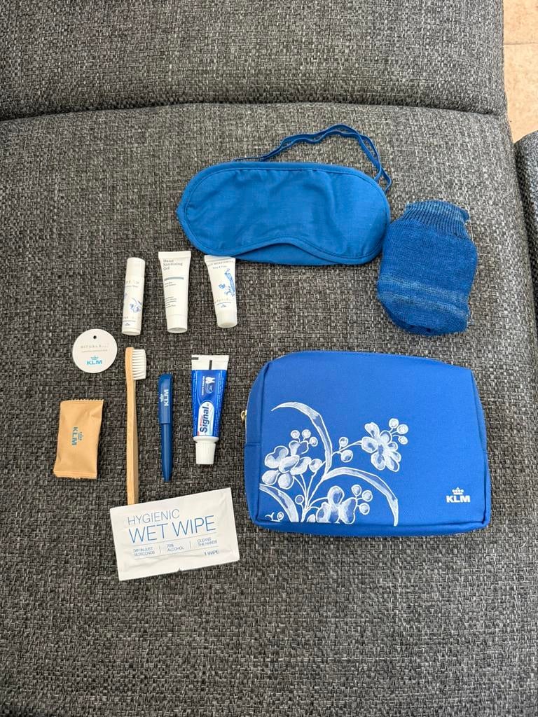 KLM Rituals Amenity Kit - Nieuw Rijksmuseum toilettas, Ophalen of Verzenden, Nieuw, Overige typen