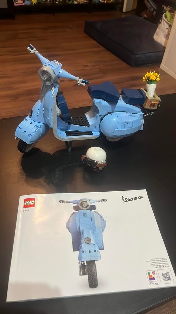 Lego Vespa 125 Scooter - 10298, Ophalen, Overige thema's, Lego, Compleet